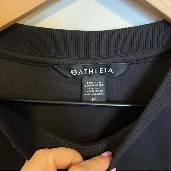 Athleta Retroplush Velvet Crewneck Sweatshirt - Picture 12 of 16